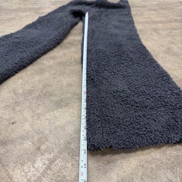 Aerie Marshamallow dark gray fuzzy lounge pants - Picture 5 of 5